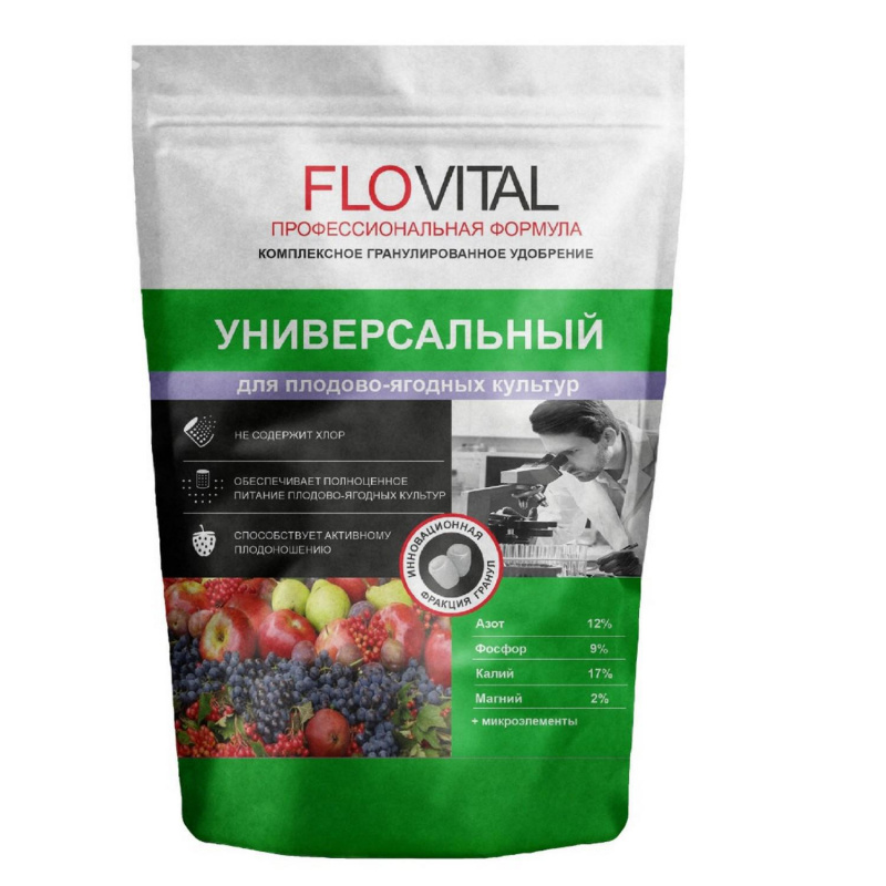 Удобрение FLOVITAL Для плодово-ягодных